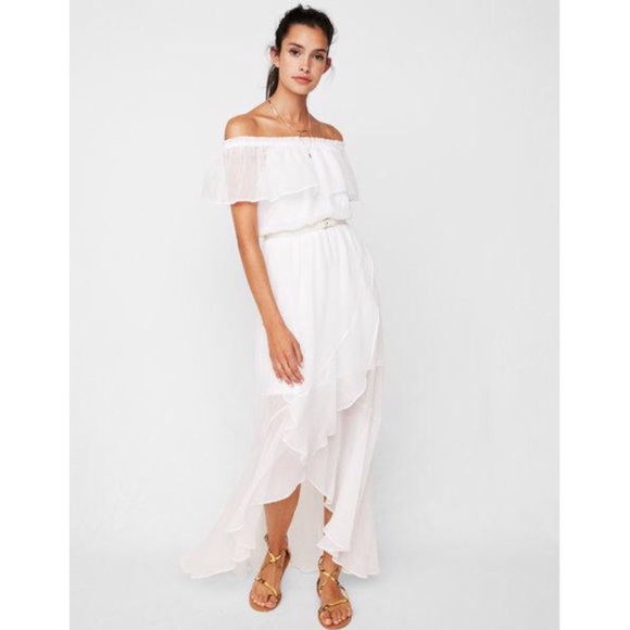 Express Dresses & Skirts - Express White Maxi Dress